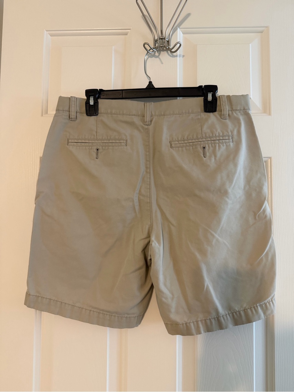 croft & barrow Men’s Tan Flat-Front Casual Shorts - Picture 3 of 3